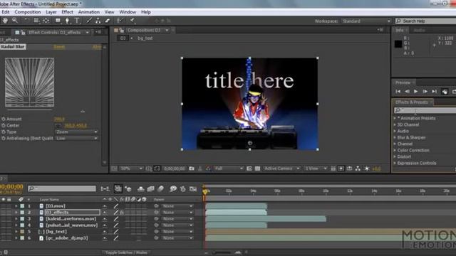 Уроки Adobe After Effects Основы работы в программе смотреть онлайн