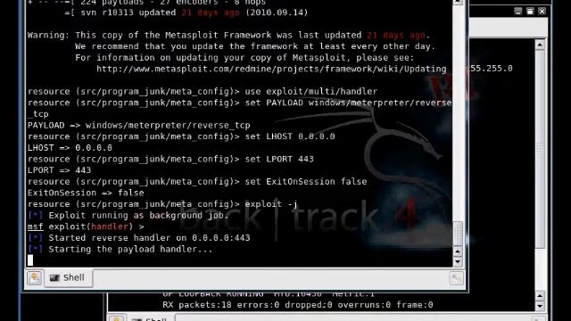Hacking windows 7 with Backtrack 4 R1 Java Attack Metasploit смотреть онлайн