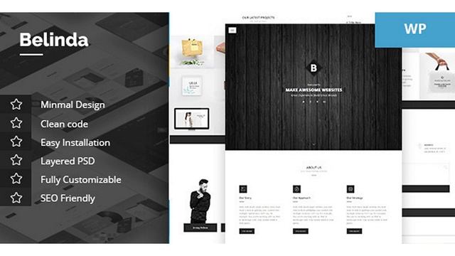 Belinda - Agency & Portfolio Theme | Themeforest Website Templates and Themes смотреть онлайн