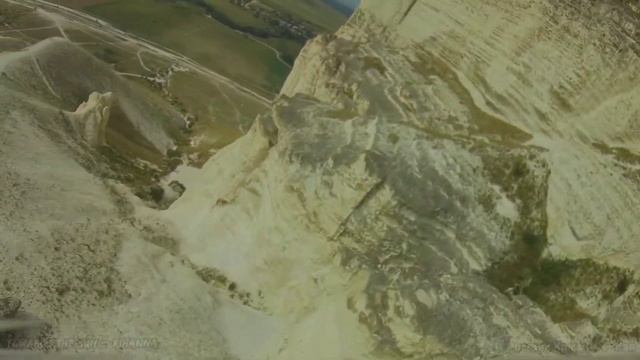 Отдых в Крыму, Белая скала Ак-Кая с квадрокоптера) смотреть онлайн