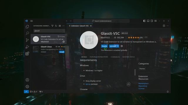 Visual Studio Code TRANSPARENTE en Windows Y Linux смотреть онлайн