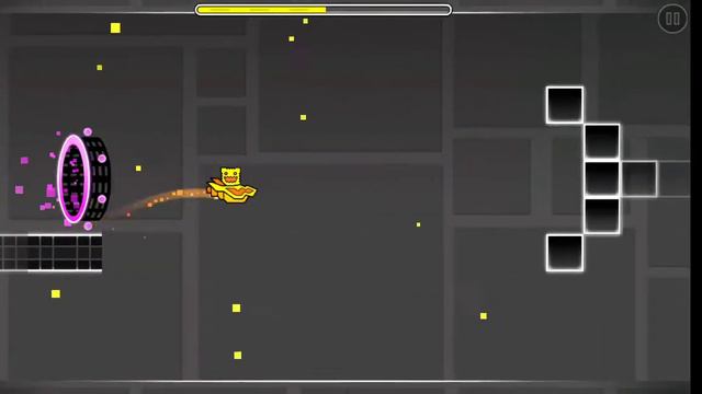 Geometry Dash прохожу уровень с машиной времени | Показываю как пройти уровень смотреть онлайн