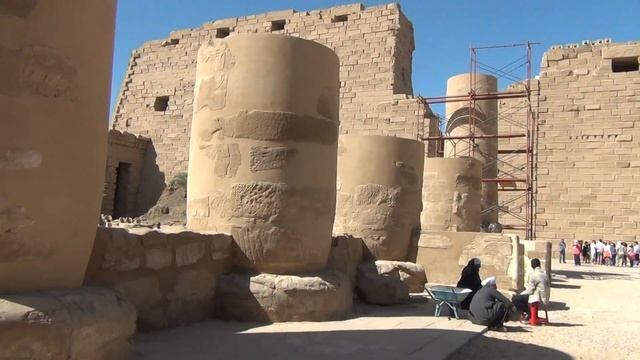 Египет. В дворцах Луксора. Egypt. In the palaces of Luxor. смотреть онлайн
