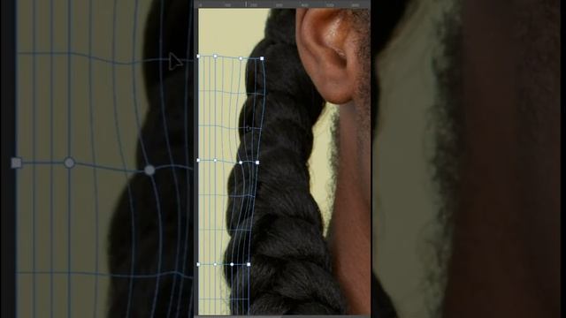 Убираю лишние волосы в бьюти ретуши #beautyretouch #ретушь смотреть онлайн
