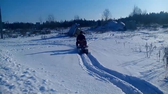 Снегоход своими руками|DIY?? смотреть онлайн