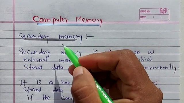 What is Memory full explanation | Primary & Secondary Memory | Computer Memory смотреть онлайн