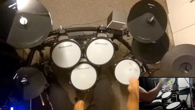Bullet Ride - In Flames - Drum cover with Millenium MPS 750 смотреть онлайн