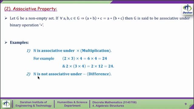 Unit 4: Algebraic Structures - One Binary Operation смотреть онлайн