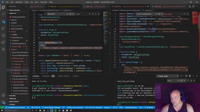 React Native: Creating a New Screen - Live Coding смотреть онлайн