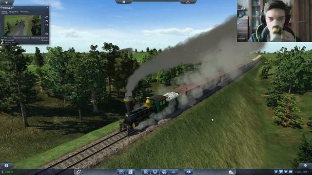 Transport Fever-обзор мода груз.вагоны 1875 года смотреть онлайн