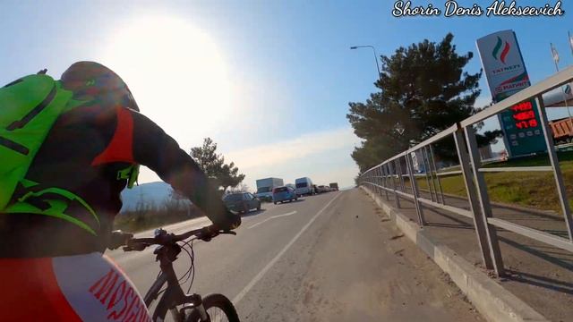 Велопоездка Новороссийск- Церковное водохранилище (район Дивноморска) Краснодарский край смотреть онлайн