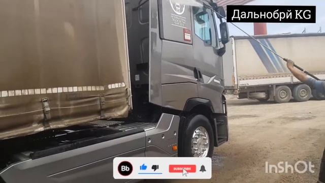 Мойка нашего кормильца| Renault T 520 смотреть онлайн