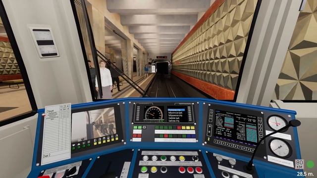 Metro Simulator 2! Очень крутая игра! смотреть онлайн