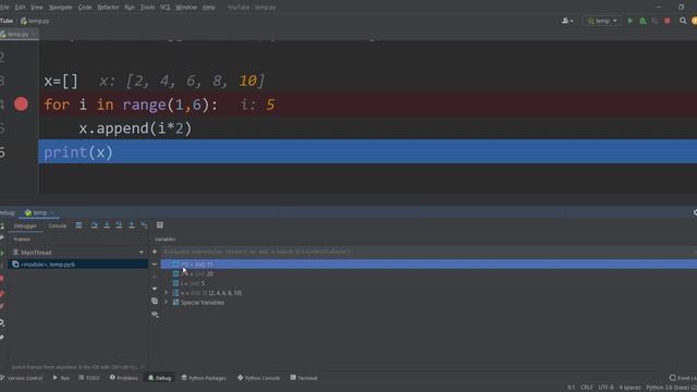 How to debug in PyCharm (PyCharm debugger tutorial) [+ Common Mistakes !] смотреть онлайн