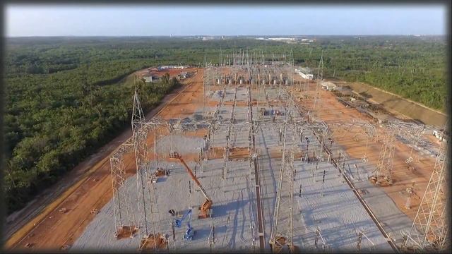 Строительство подстанции 400 кВ смотреть онлайн