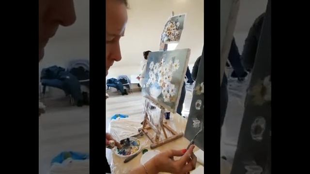 мастер класс с Нерсесом в "Ветеране". Ромашки смотреть онлайн