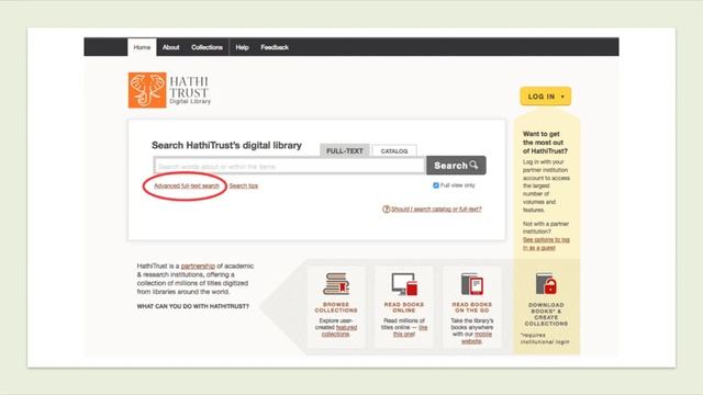 HathiTrust Digital Library Database Tutorial смотреть онлайн