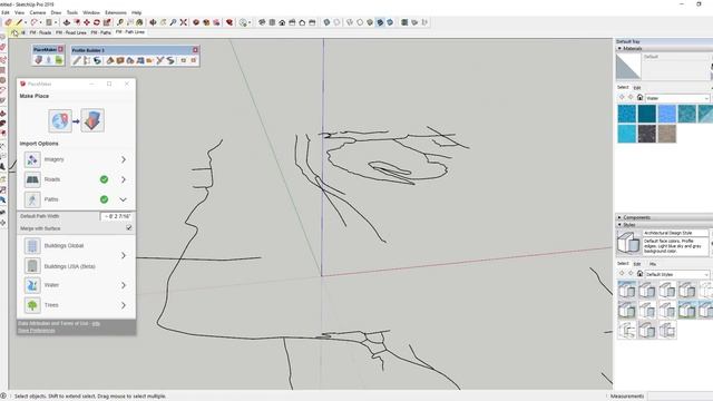 Modeling a CITY in SketchUp Part 1 - Roads and Buildings with Placemaker смотреть онлайн
