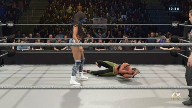 Skye Blue vs Marina Shafir / Singles Match / AEW Rampage #117 / WWE 2K23 смотреть онлайн