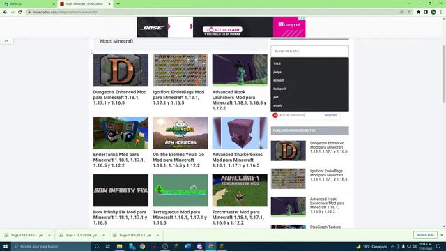 FORMA FACIL de PONER MODS en Minecraft смотреть онлайн