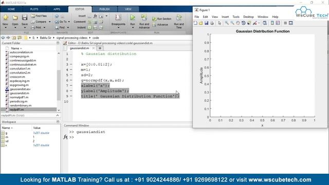 What is Gaussian Distribution? When & How to Use Gaussian Distribution in MATLAB #73 смотреть онлайн