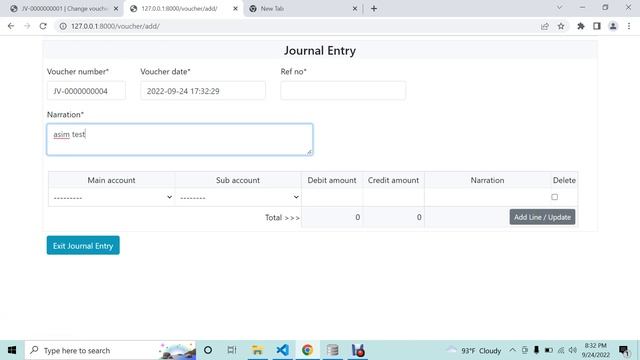 JV Delete | JV Reverse | Easy Accounting | Django based ERP System Journal Entry Posting смотреть онлайн