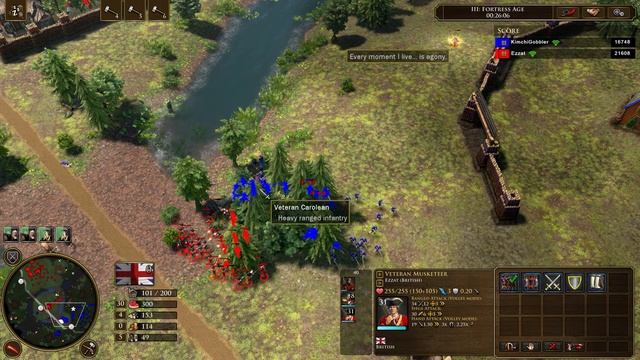 British Vs Sweden , wonderfull game ,Age of empires 3 definitive edition смотреть онлайн