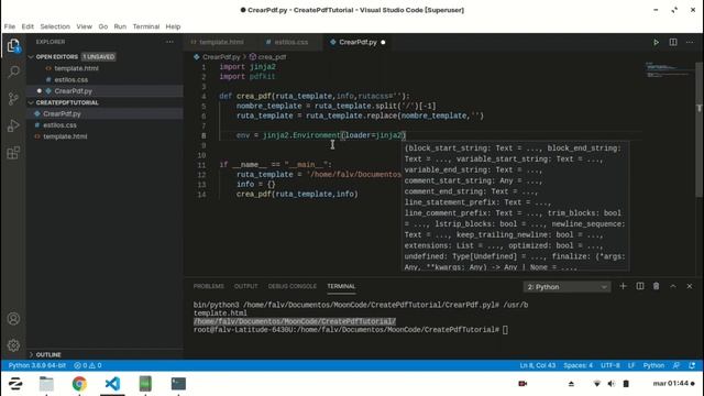 CREA PDF´S CON PYTHON EN 12 MINUTOS!!! ?✅ смотреть онлайн