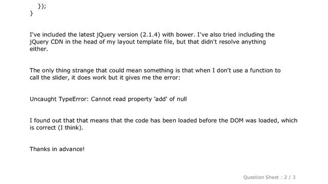 jQuery : Slick Carousel Uncaught TypeError: $(...).slick is not a function смотреть онлайн
