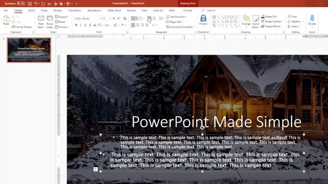 How To use the PARAGRAPH SECTION in PowerPoint смотреть онлайн