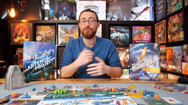 The Artemis Project & Satellites and Commanders Review - Base Game & Expansion смотреть онлайн