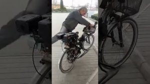 Велик с мотором от мотоблока