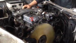 Первый запуск двигателя ОМ 602 на W460