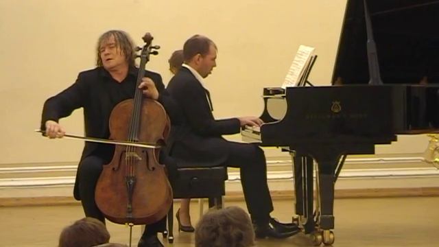 Brahms - Violin Sonata no.2 op.100 on a cello - Alexander Kniazev & Andrei Korobeinikov смотреть онлайн