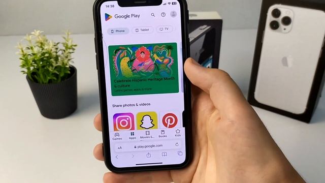 Как скачать Google Play Market на iPhone? Есть Решение! смотреть онлайн