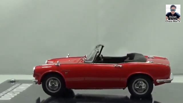 DIECAST COLLECTION | 1/24 1966 Honda S 800 diecast car model смотреть онлайн