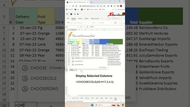 Display only selected columns in Excel - Excel Tips and Tricks смотреть онлайн
