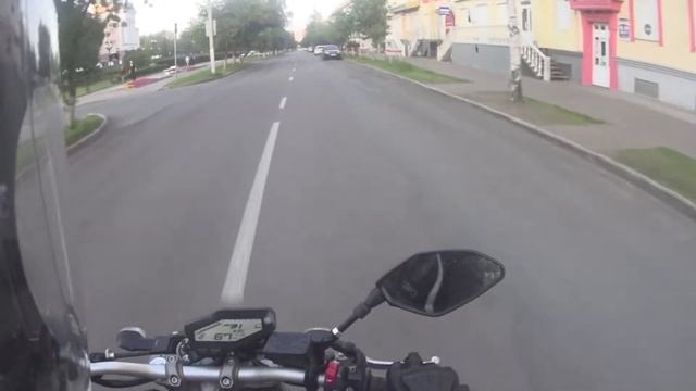 Первый выезд Yamaha mt 09 смотреть онлайн