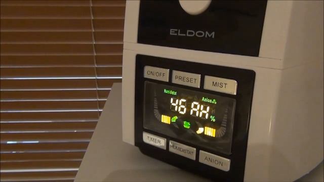 ELDOM NU6 Nawilżacz powietrza ultradźwiękowy смотреть онлайн