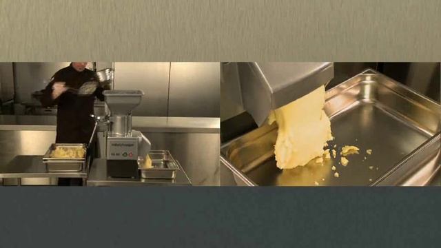 Приготовление пюре на электрической овощерезке cl 50 смотреть онлайн