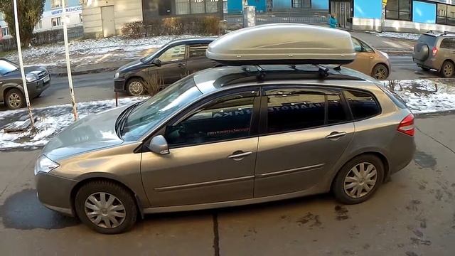 Багажник Бокс на крышу Renault Laguna (2007-2015) в Нижнем Новгороде. АВТоДОП-НН. смотреть онлайн