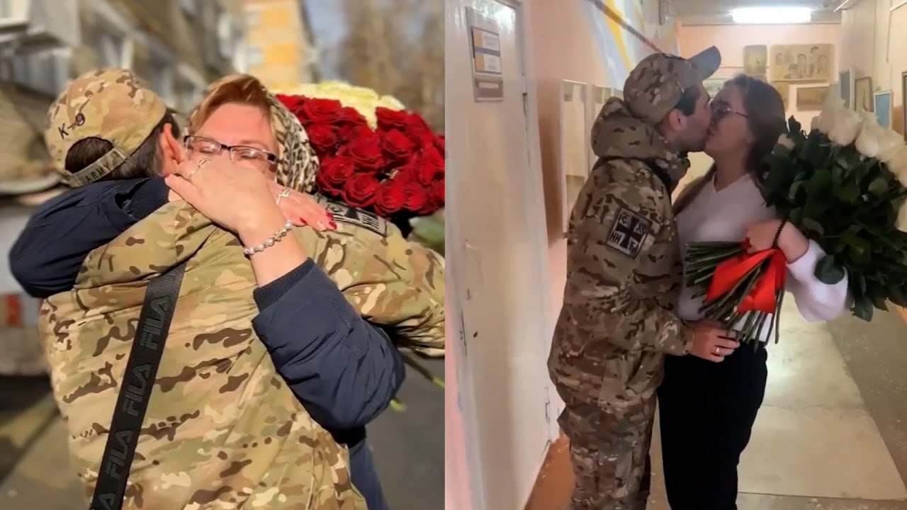 Боец из Златоуста вернулся домой с СВО и устроил сюрприз близким смотреть онлайн