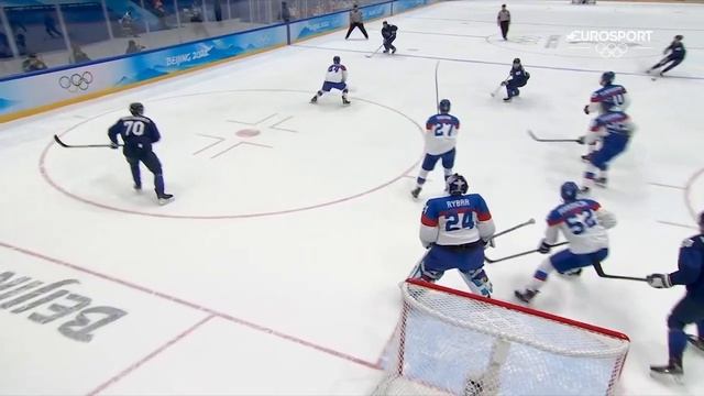 Slovakia - Finland ---- Game deciding goal - Semi-Finals - Beijing 2022 (REVERSE CAM) смотреть онлайн