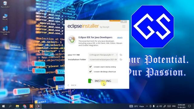 How to install Eclipse IDE on Windows 10 (2021-09) [ 2021 Update ] Eclipse with JAVA 17 Installatio смотреть онлайн
