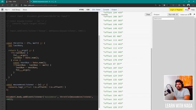 Debouncing the right way in React | All about React | #030 смотреть онлайн