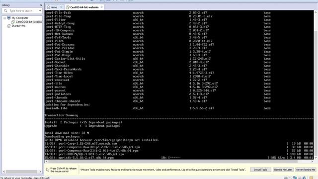 How to install CentOS 7 + LAMP server + webmin on vmware (Linux, Apache, MySQL, PHP7.1 & webmin) смотреть онлайн