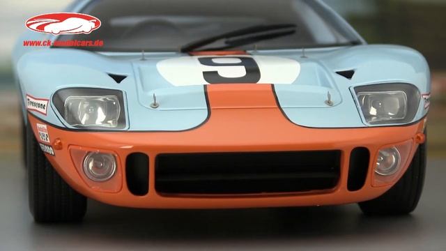 Ck-modelcars-video: Ford GT 40 Winner 24h LeMans 1968 CMR