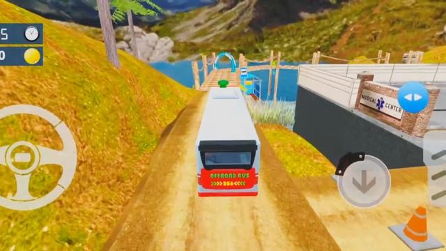 Off-road Bus Driving And Parking Simulator Game ? Android Ios Mobile Simulator game смотреть онлайн