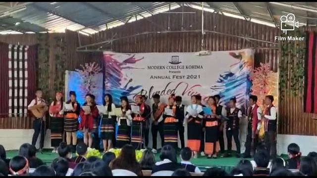 Konyak Wankon Cover by Modern College, Konyak Students. смотреть онлайн