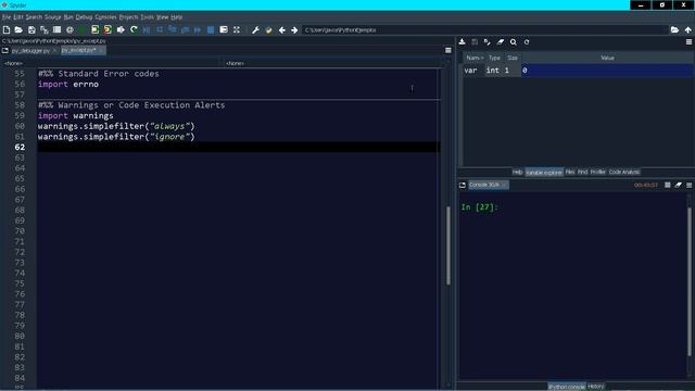 PYTHON INI 42 warnings смотреть онлайн